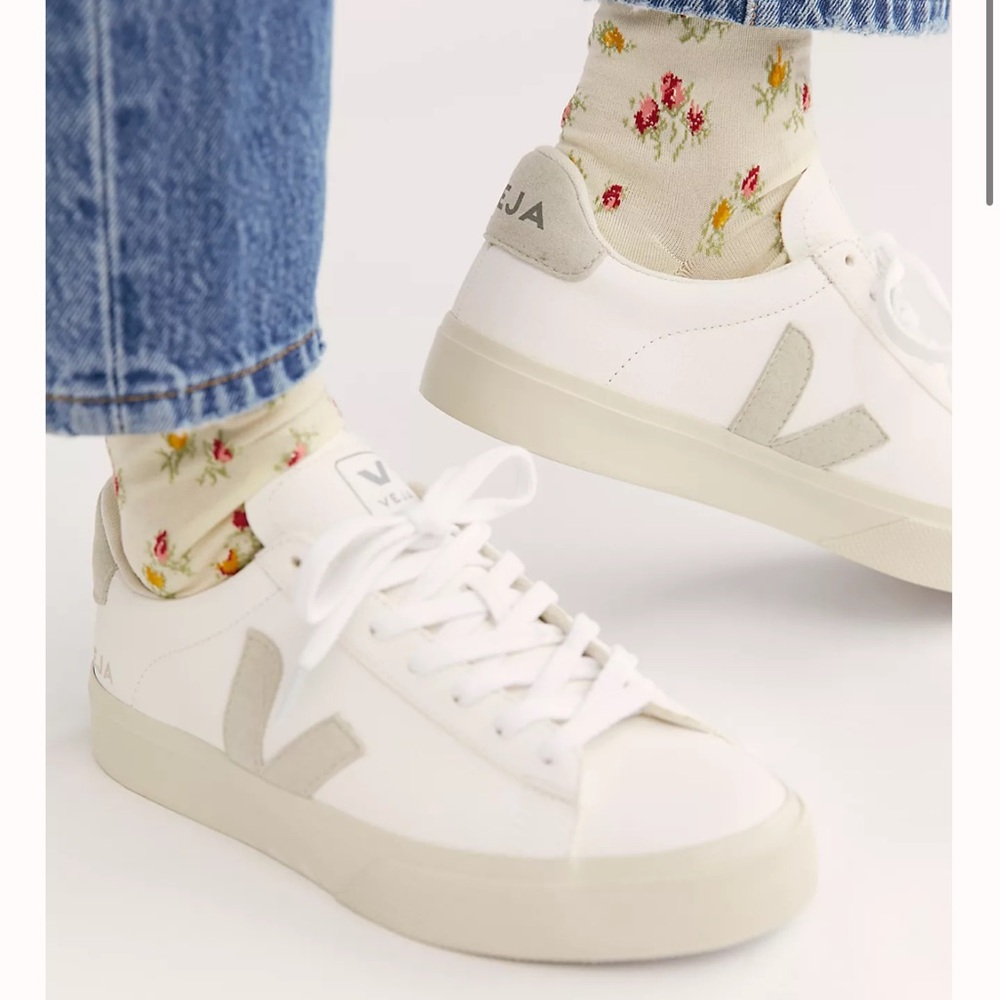 Veja Campo White/Natural Sneakers